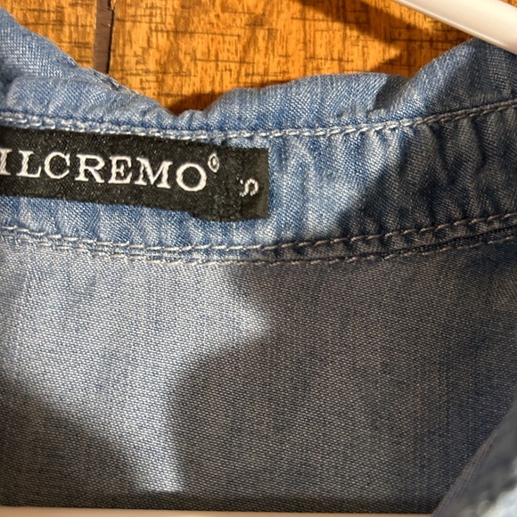 Blue Chambray Maxi Shirt Dress - Picture 5 of 8